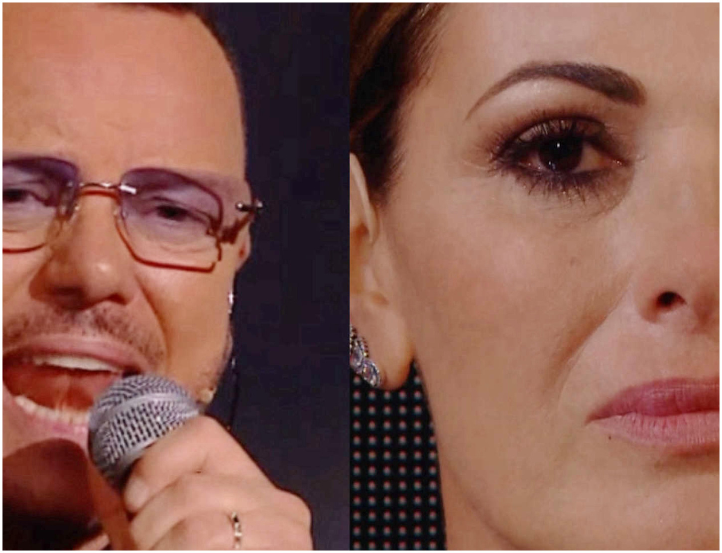 Gigi e Vanessa insieme sul palco, Incontrada in lacrime confessa il suo amore e provoca D’Alessio