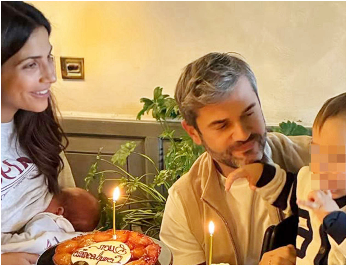 Roberta Morise celebra il compleanno del marito Enrico Bartolini con foto di famiglia e festeggiamenti