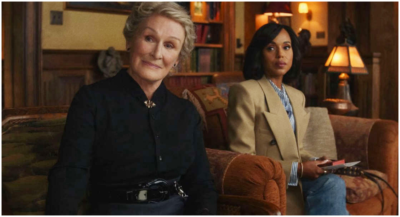 Wake Up Dead Man, Rian Johnson parla dell’energia di Glenn Close paragonandola a un cagnolino