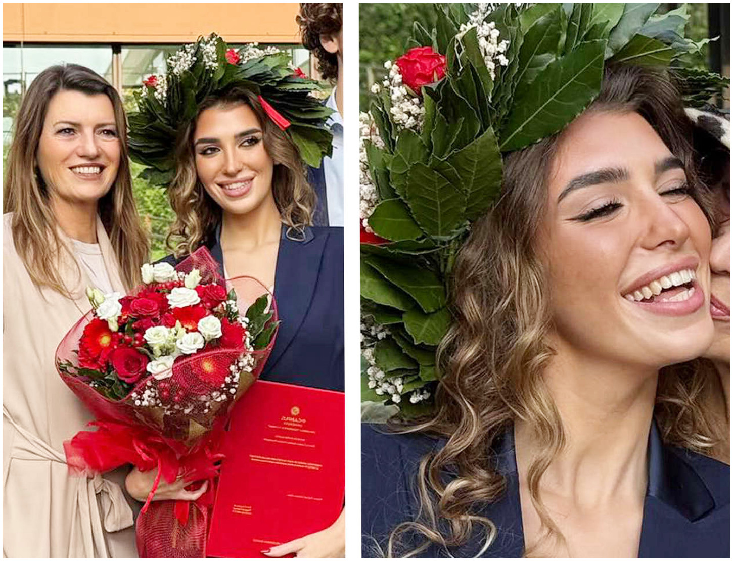 Iva Zanicchi esprime la sua gioia per la laurea della nipote Virginia con dolci foto celebrative