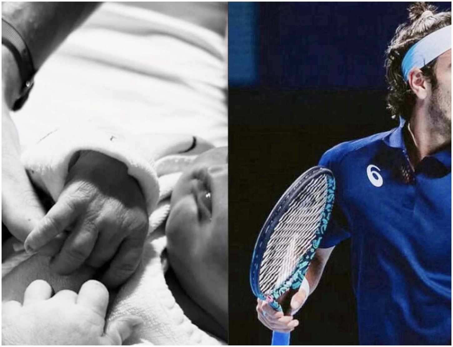 Lorenzo Musetti festeggia la nascita del secondo figlio: rivela il nome e condivide una foto dall’ospedale