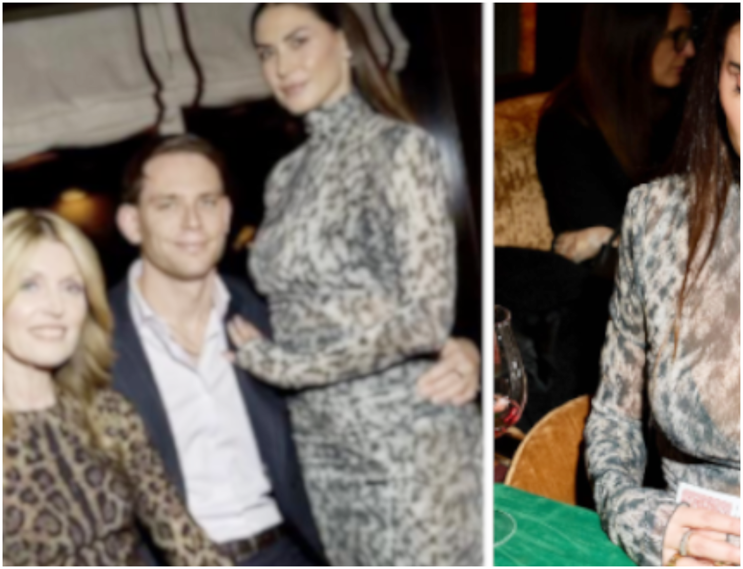 Melissa Satta trascorre la serata del burraco con la suocera e il fidanzato Carlo Beretta