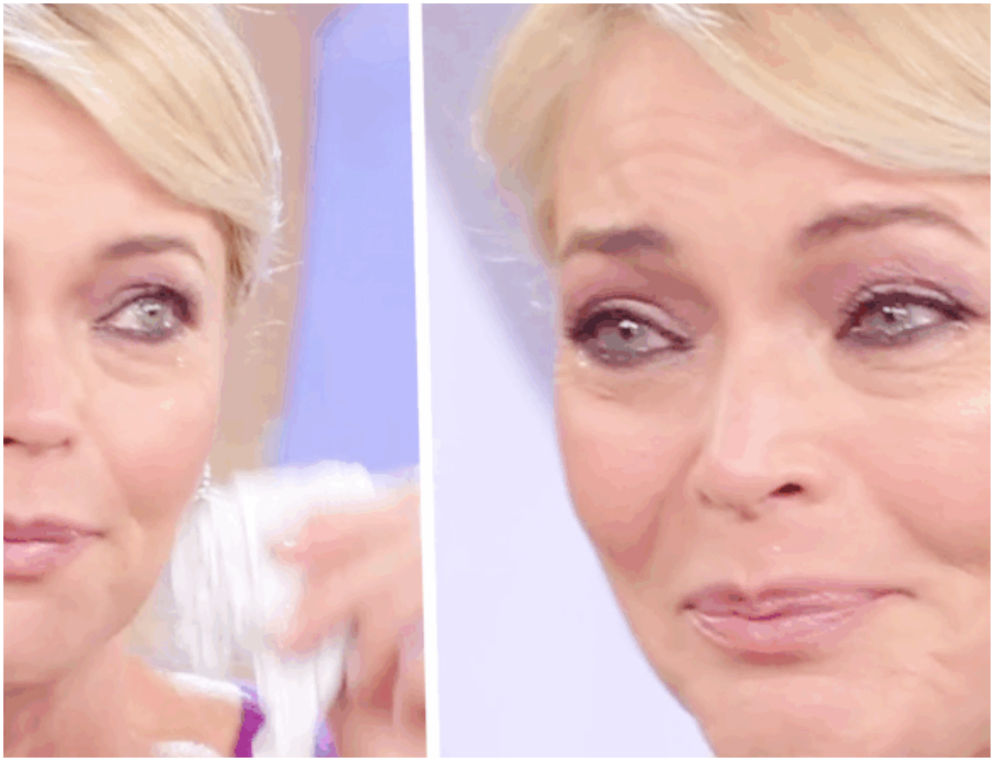 Vittoria Belvedere in lacrime spiega il rifiuto di partecipare alla camera ardente di Baudo