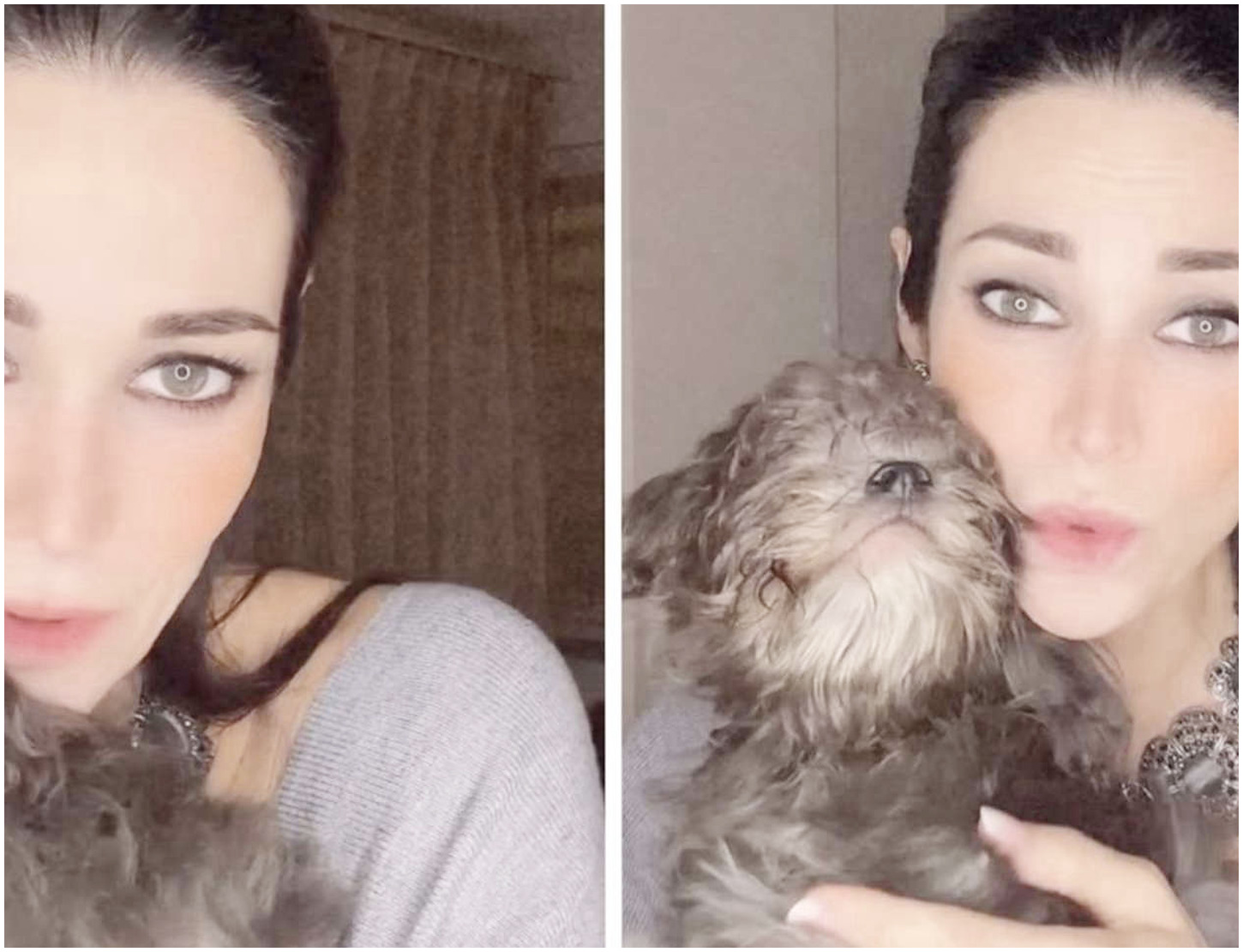 Non è un periodo semplice per Manuela Arcuri, che parla della separazione e del suo cane Balù