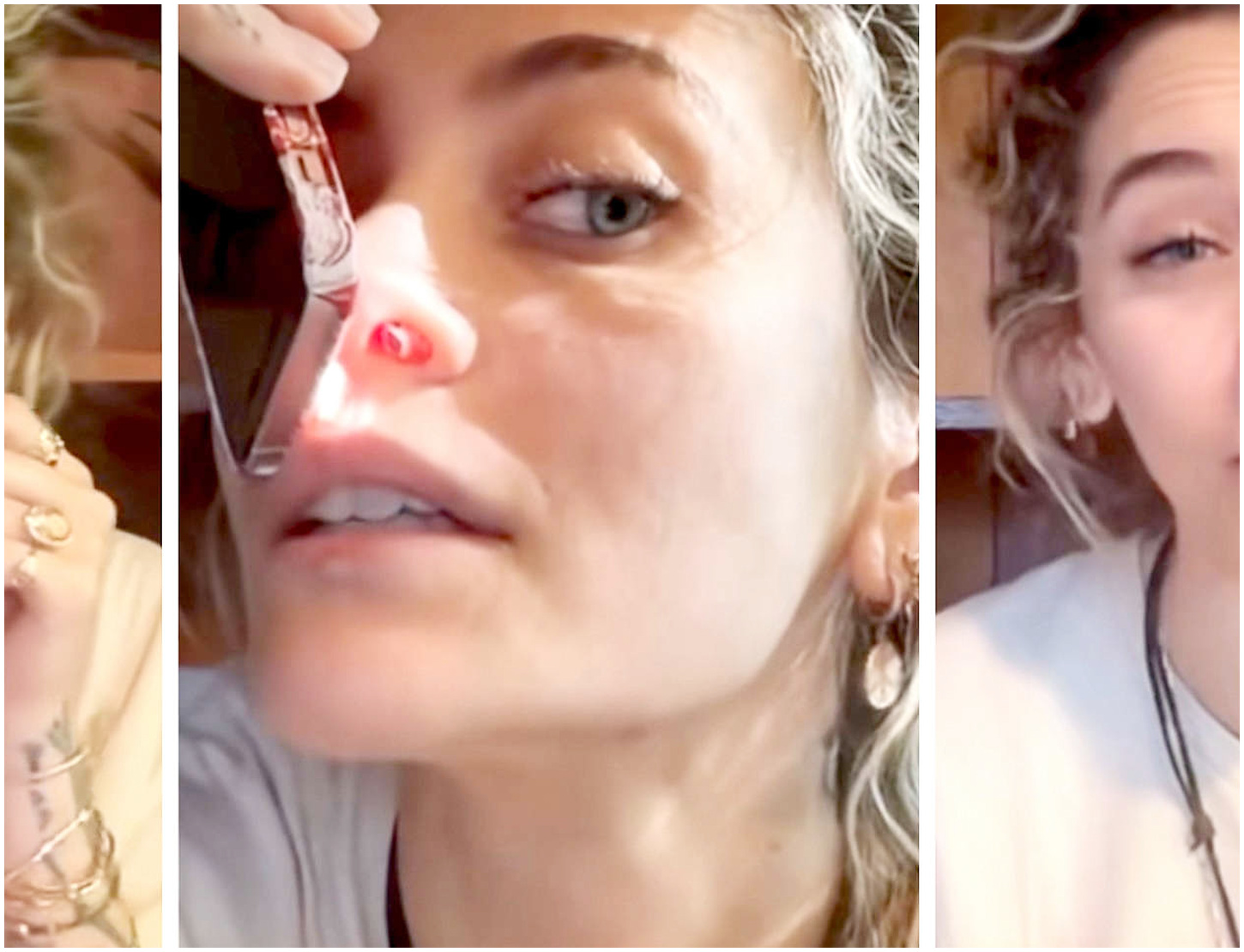 Paris Jackson rivela di avere il setto nasale perforato a causa dell’abuso di droghe nella sua vita