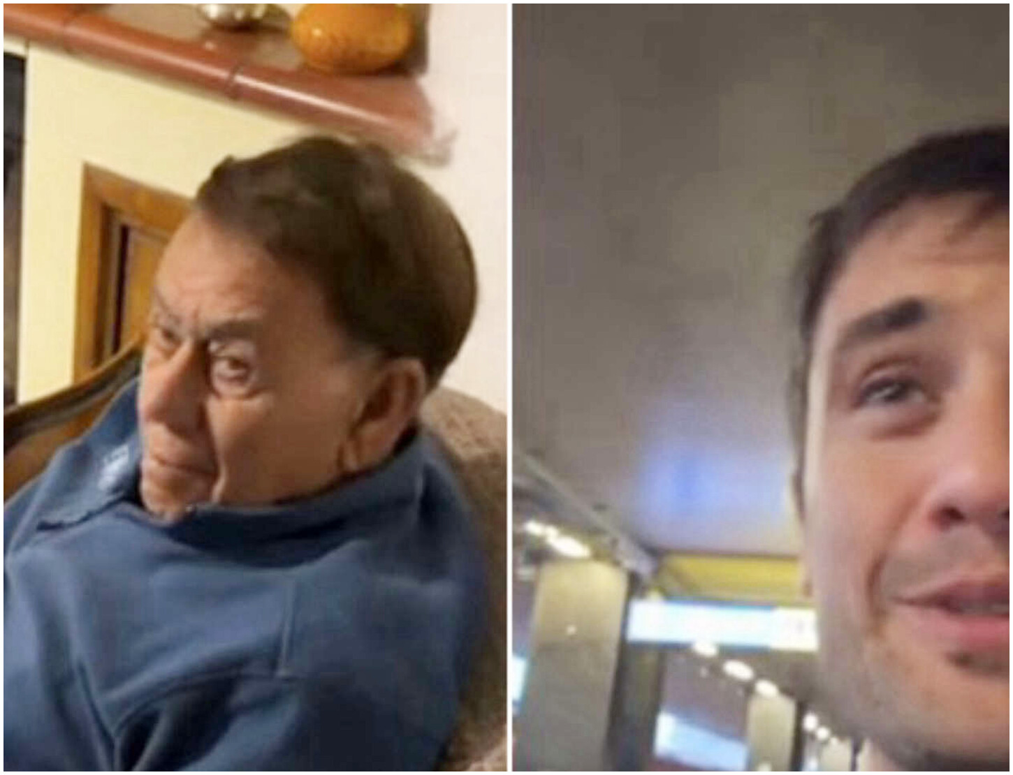 Pierpaolo Pretelli sorprende i suoi figli portandoli dai bisnonni a Maratea per una visita speciale