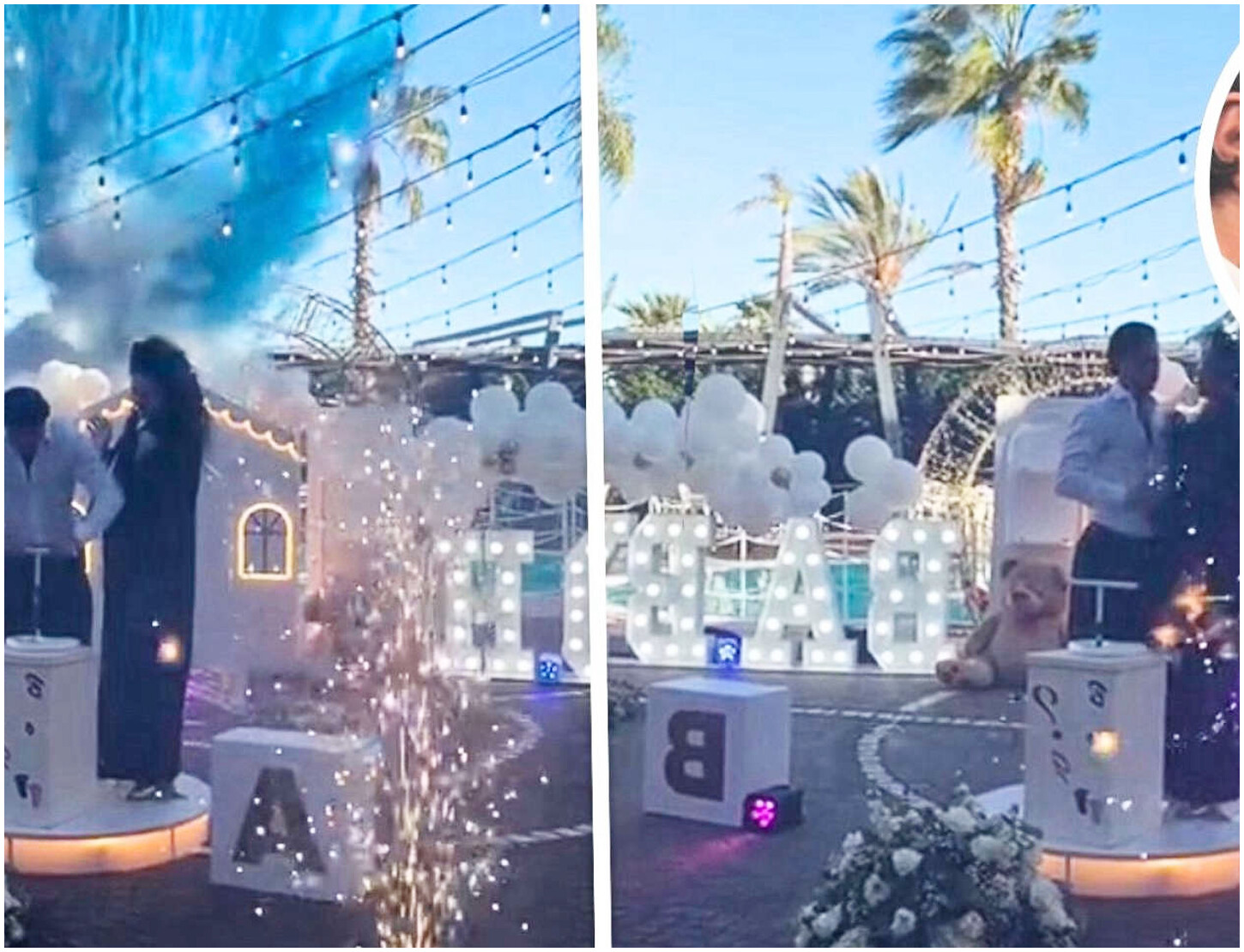 Raffaella Fico annuncia il sesso del bambino con un toccante gender reveal: le immagini esclusive