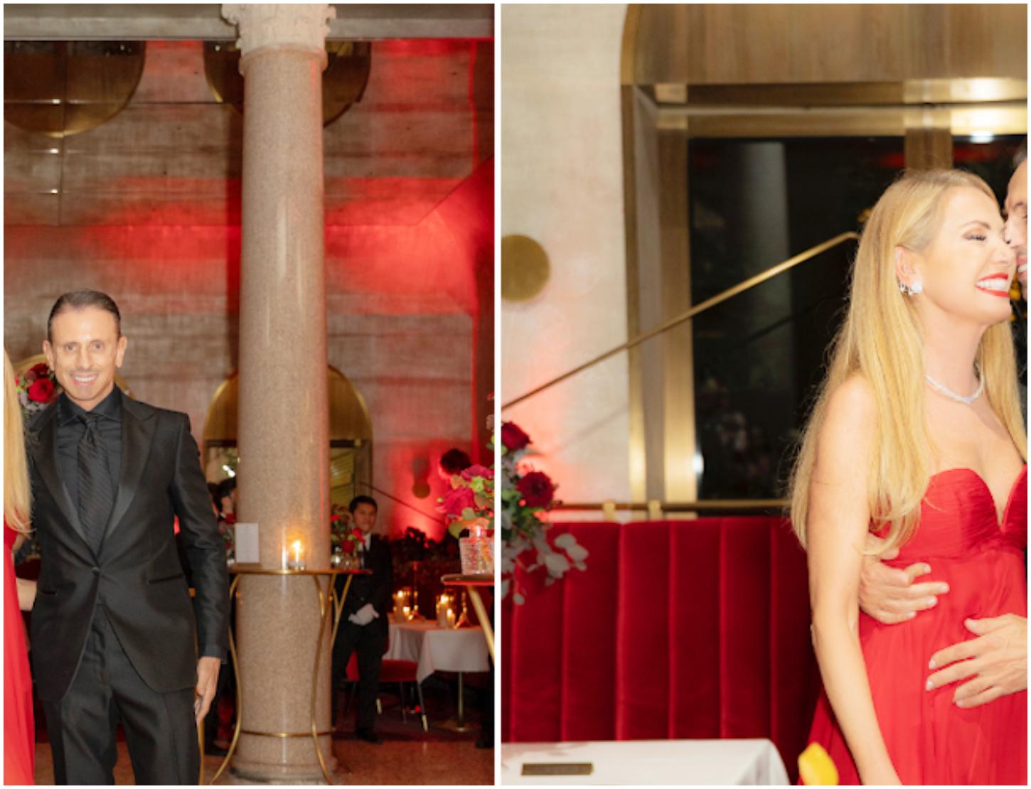 Le immagini esclusive del red party a Milano in onore del 58° compleanno di Federica Panicucci