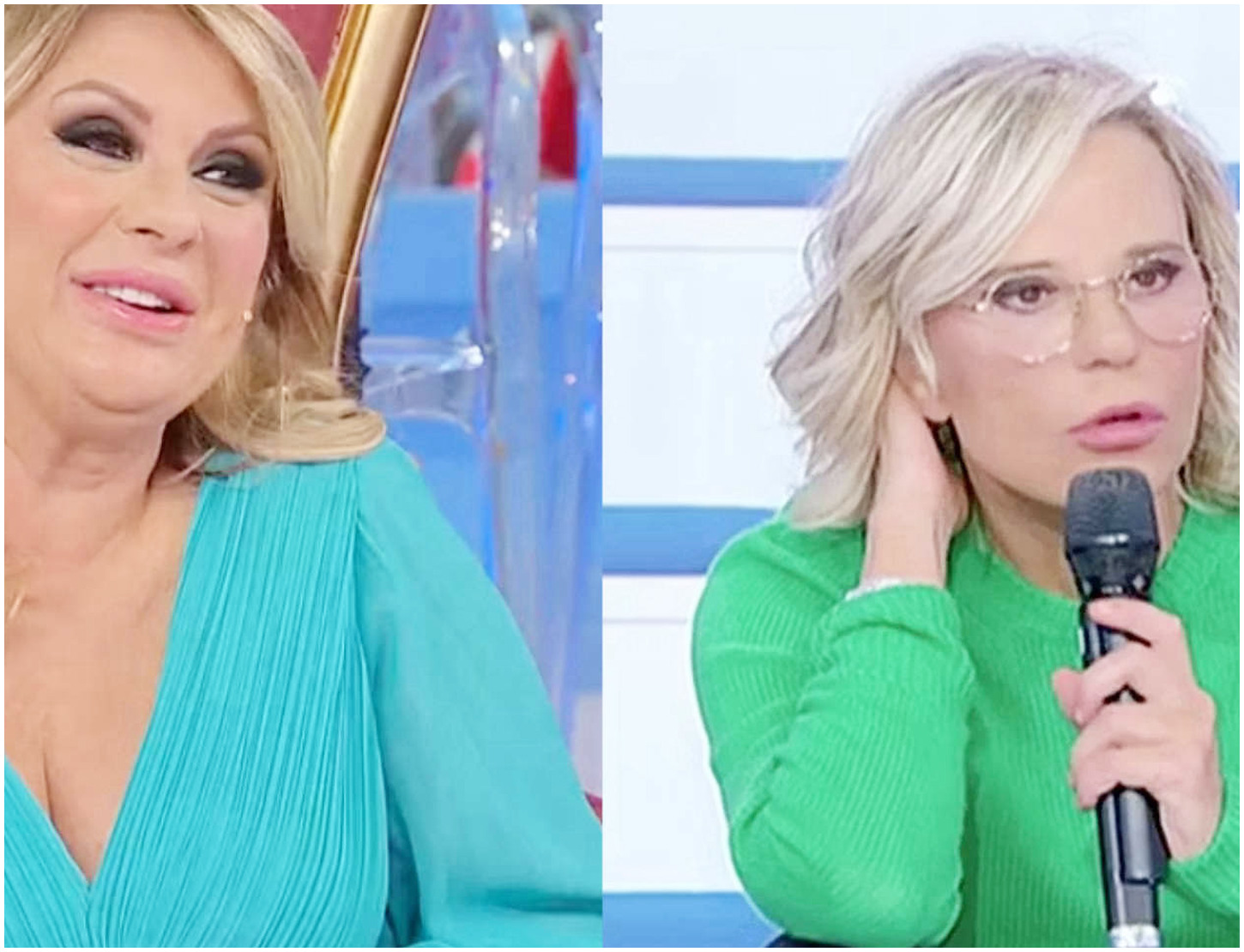 Maria De Filippi e Tina Cipollari deluse dalla giovane dama ‘de coccio’ a Uomini e Donne