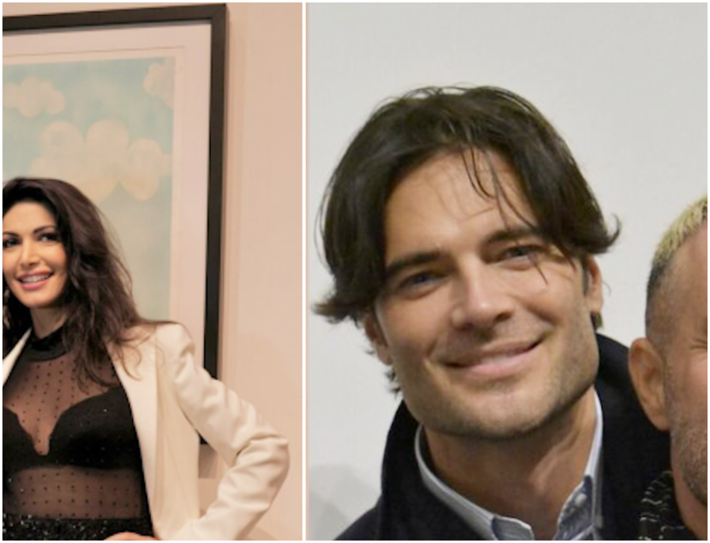 I vip si danno appuntamento alla mostra di Stefano Mezzaroma, marito di Tamara Pisnoli