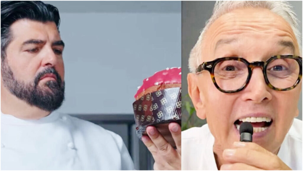 Bruno Barbieri parla di Antonino Cannavacciuolo e dei suoi panettoni venduti a 70 euro