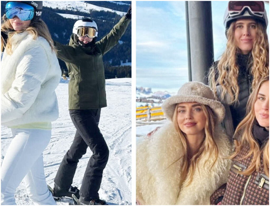 Chiara Ferragni si gode una rilassante vacanza in montagna con le sorelle e la famiglia