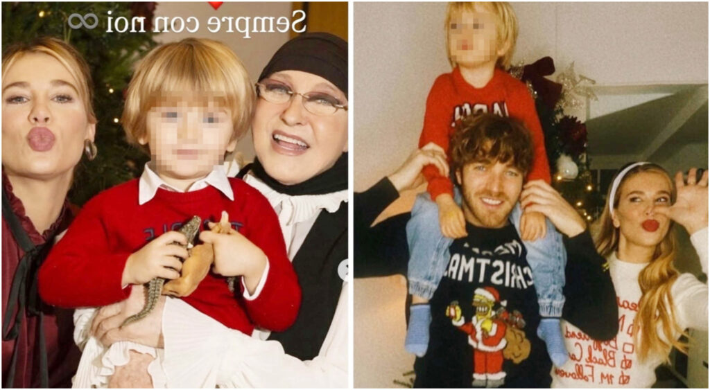 Clizia Incorvaia e Paolo Ciavarro ricordano Eleonora Giorgi nel loro primo Natale insieme