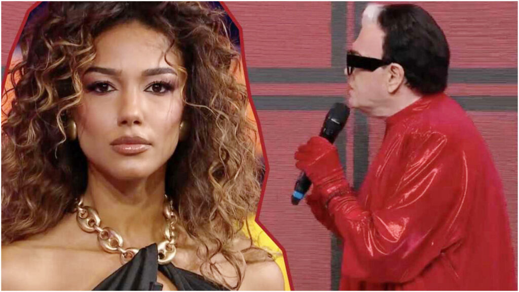 Cristiano Malgioglio interviene a La Ruota della Fortuna e critica Samira Lui durante il gioco