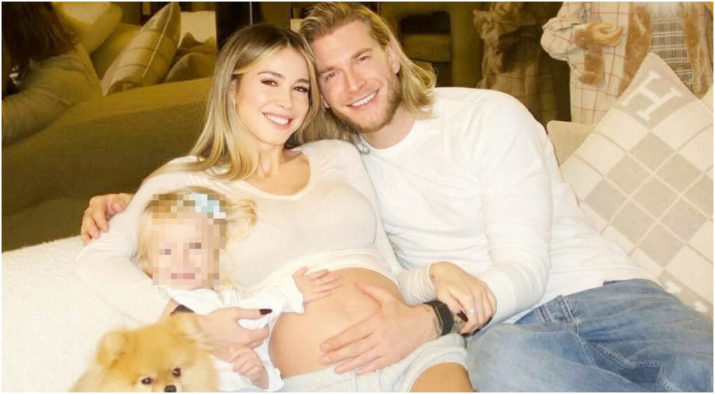 Diletta Leotta annuncia la gravidanza con una tenera foto accanto a Loris Karius e Aria
