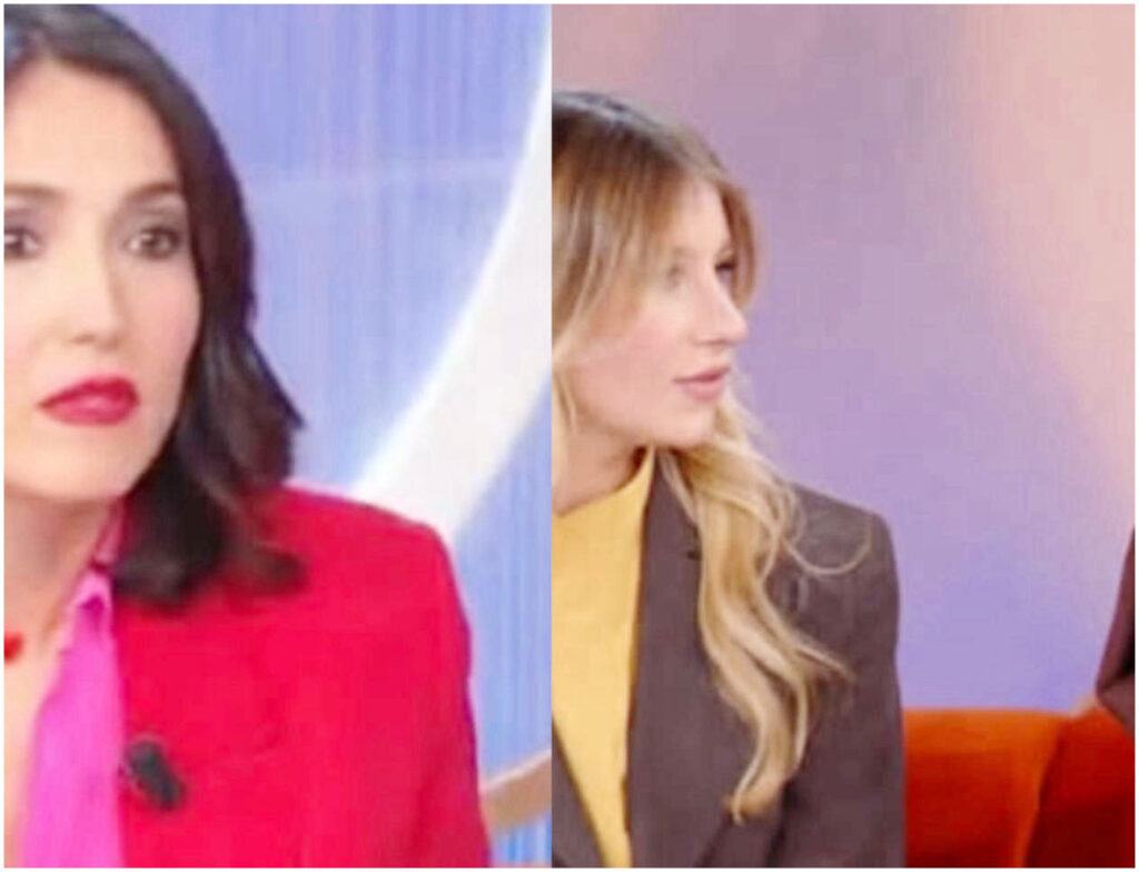 Caterina Balivo commette una gaffe a La Volta Buona con le sorelle Incorvaia sui loro padri