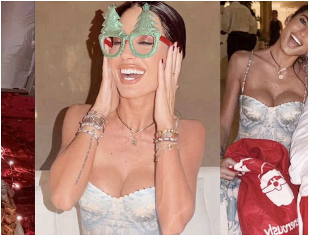 Elisabetta Gregoraci al centro della polemica per il lusso del Natale in Africa con immagini controverse