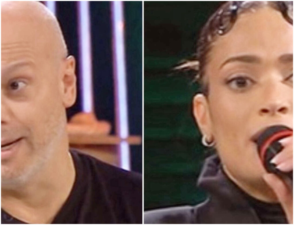 Elodie ‘gela’ Diego Bianchi su La7 con un potente “non lo fare più” in diretta tv