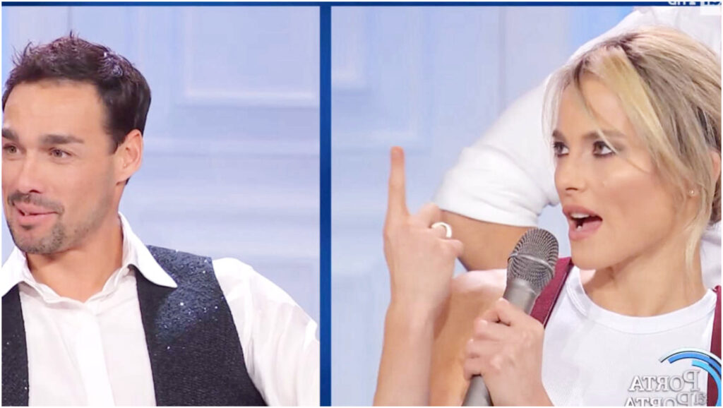 Fialdini e Fognini si confrontano da Bruno Vespa: la reazione della conduttrice a una frase infelice