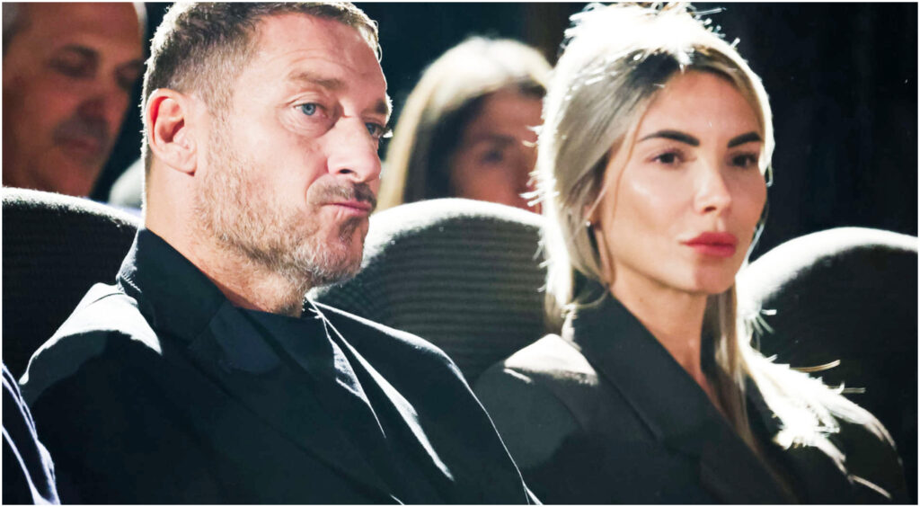 Francesco Totti e Ilary Blasi affrontano tensioni familiari in vista del Natale con i figli e Noemi Bocchi