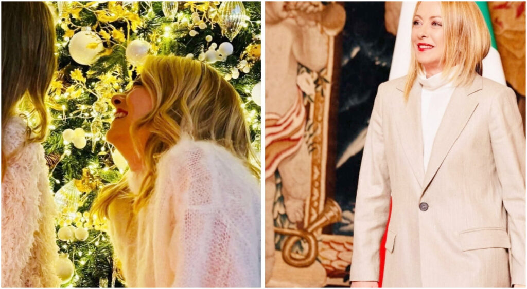 Giorgia Meloni e Ginevra insieme per decorare l’albero di Natale in un tenero momento familiare