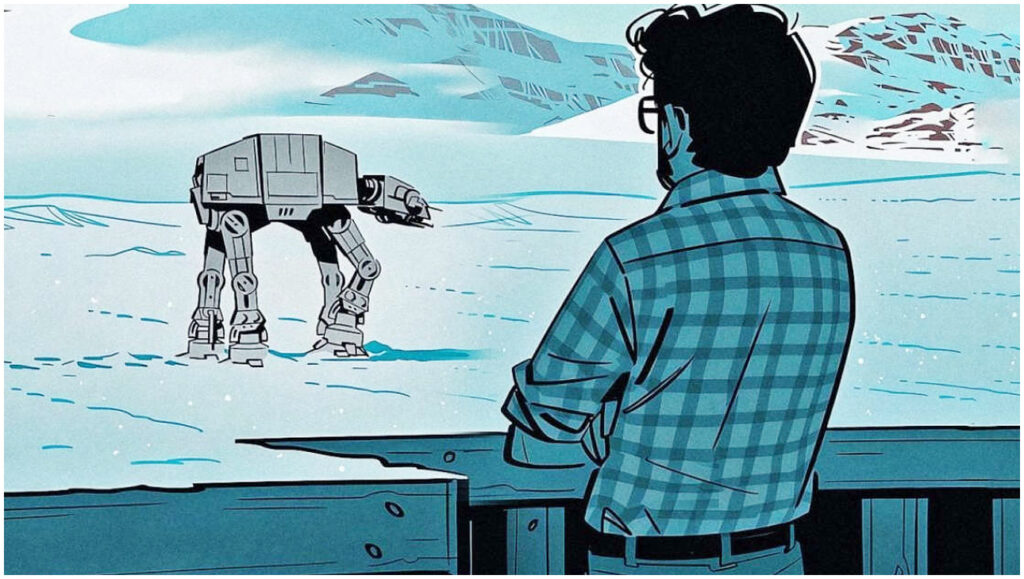 Le guerre di Lucas episodio II, analisi del fumetto e dei suoi temi principali