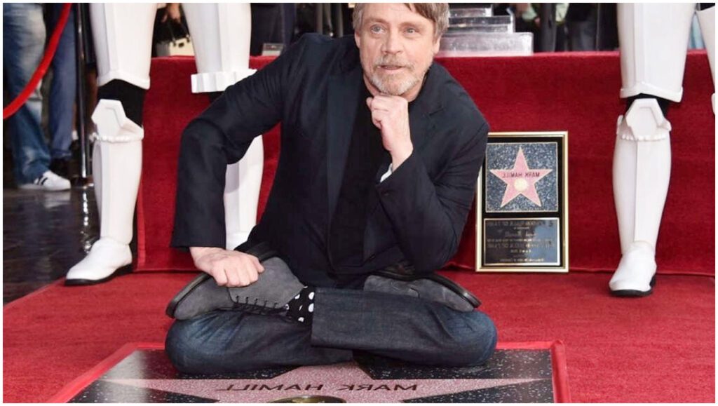 Mark Hamill non riconosciuto sulla Hollywood Walk of Fame, un video divertente diventa virale