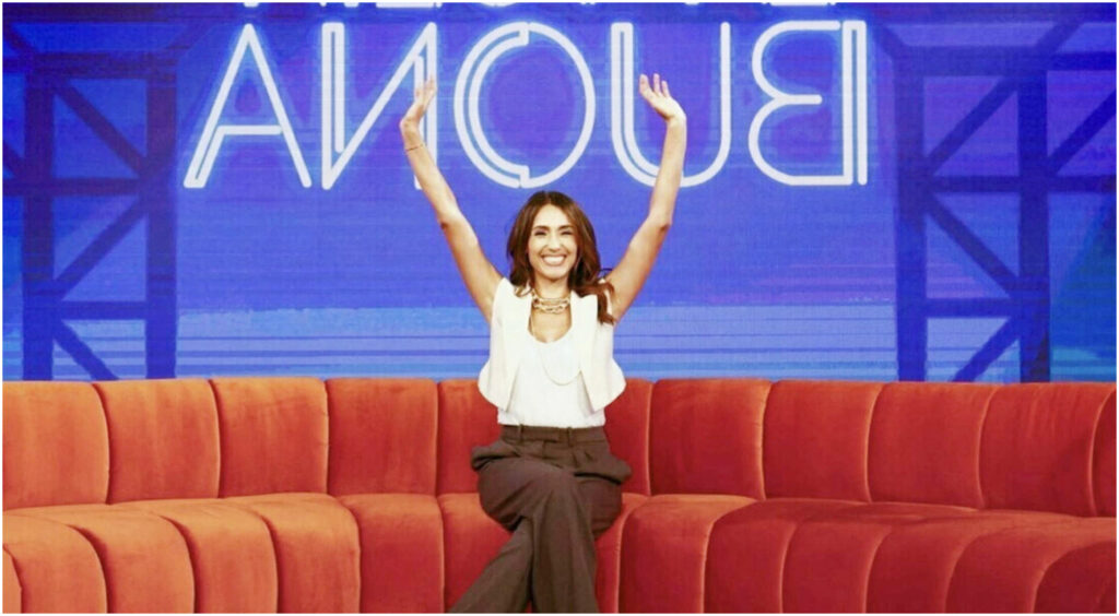 La spiegazione di Caterina Balivo sul Natale senza albero: mancanza di fondi per le decorazioni