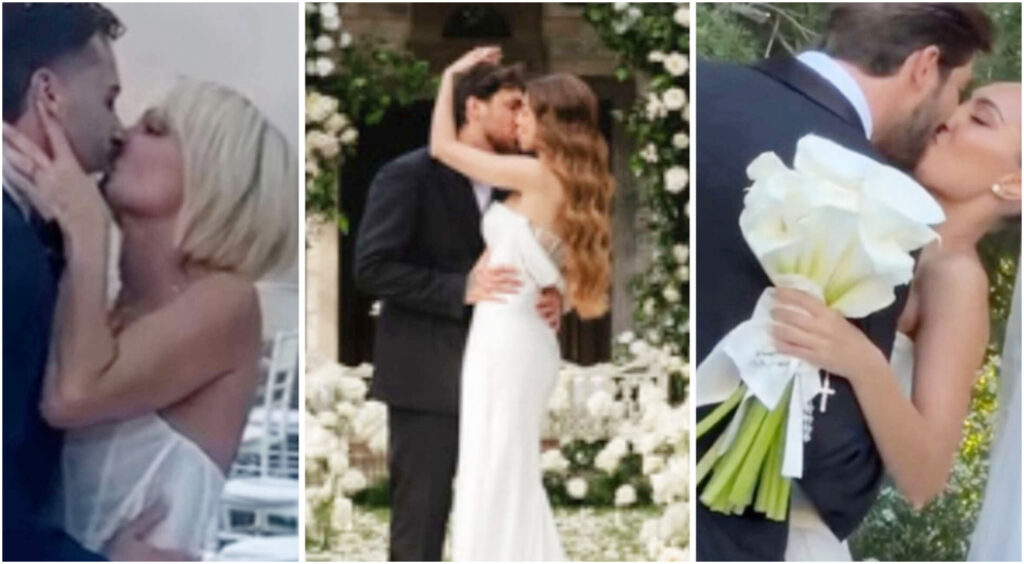 Matrimoni VIP in Italia, le unioni di Veronica Peparini, Andreas Muller e Naike Rivelli