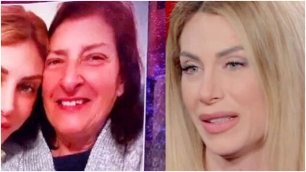 Paola Caruso in lacrime per la morte della madre Wanda, un dolore che segna la sua vita