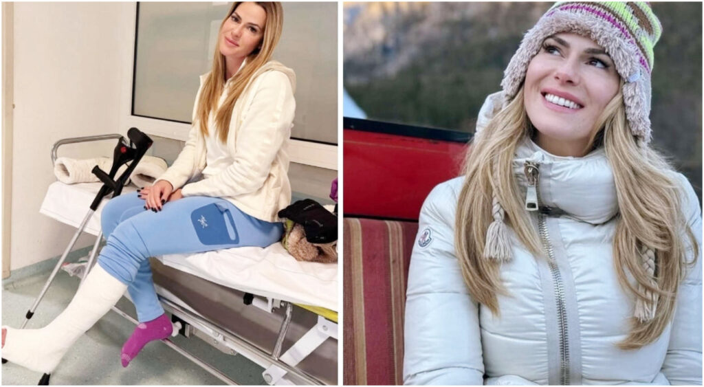 Thais Wiggers racconta le sue vacanze di Natale in ospedale dopo un incidente in Dolomiti