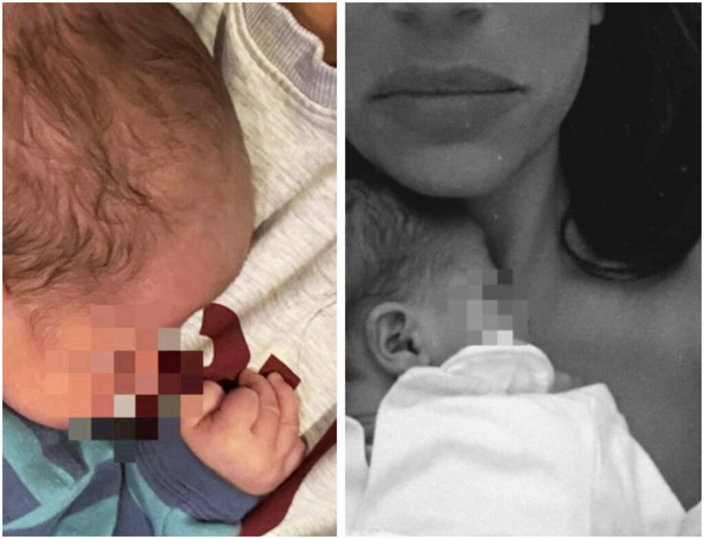 Roberta Morise condivide foto inedite del figlio Geremia prima e dopo il parto, emozionante celebrazione