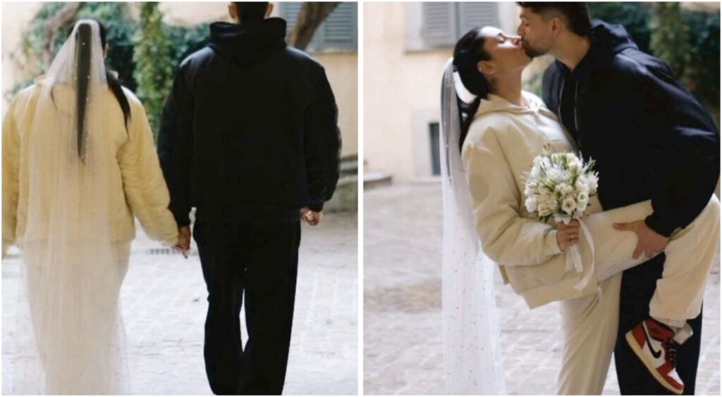 Valentina Vignali e Fabio Stefanini si sono sposati in un’emozionante cerimonia informale