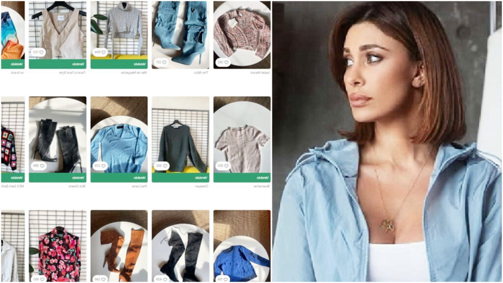 Belen offre in vendita i suoi capi: prezzi da 10 euro per stivali a 8 euro per pantaloni
