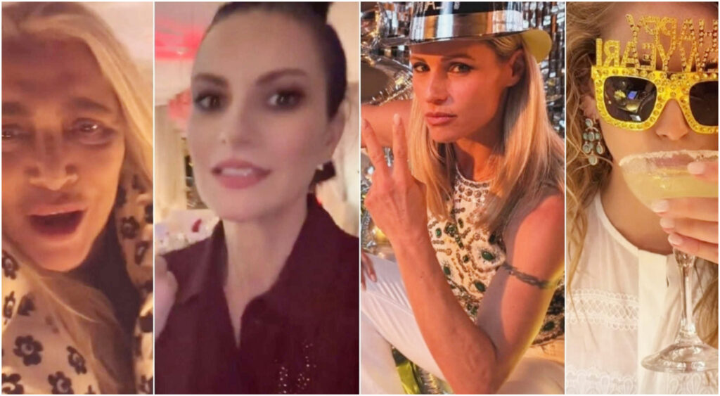 Capodanno tra stile e assenze: Chiara Ferragni in Colombia, Giorgia colpita dalla malattia, Fedez in scena e Laura Pausini a casa