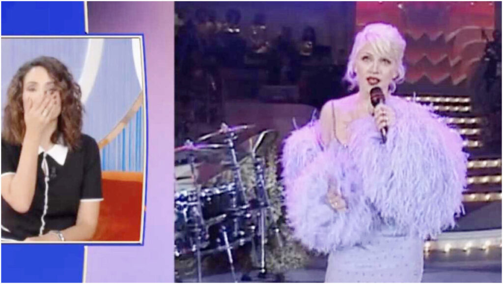 Caterina Balivo critica Madonna ma poi si correge in diretta durante il suo programma televisivo