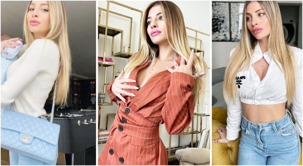 Chiara Nasti svela la sua lussuosa casa a Roma con vasca in camera e biliardino nel salotto black