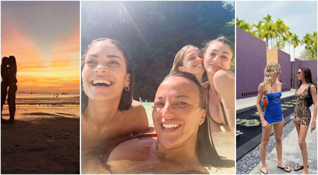 Elodie parte per la Thailandia in un viaggio tra donne con Franceska Nuredini e amiche