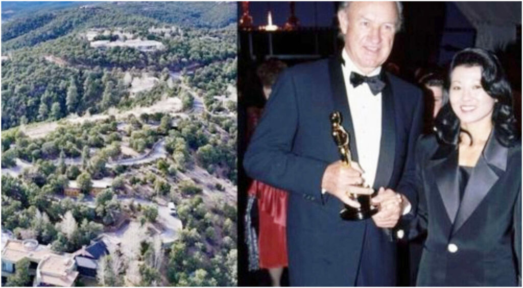 Gene Hackman e Betsy Arakawa vendono la loro villa a Santa Fe con suite, cinema e piscina
