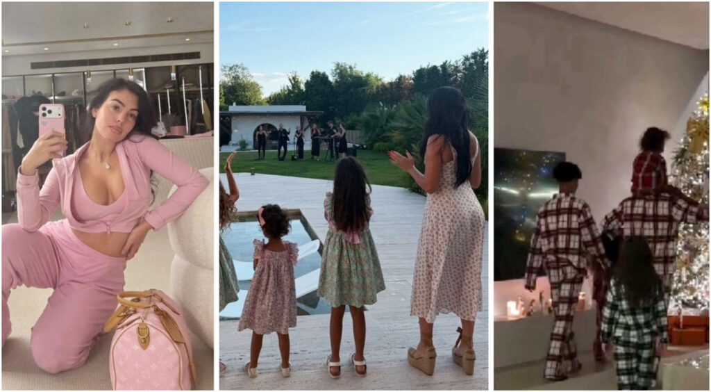 Georgina Rodriguez e Cristiano Ronaldo: la villa da sogno in Arabia Saudita con giardino e pool house.