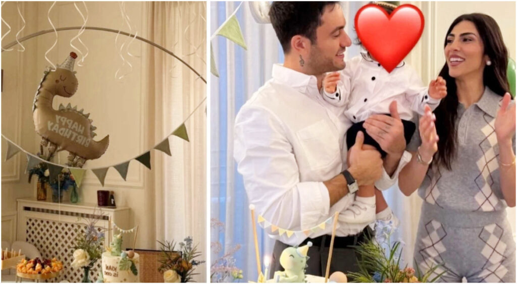 Giulia Salemi e Pierpaolo Pretelli celebrano il primo compleanno di Kian con una festa esclusiva