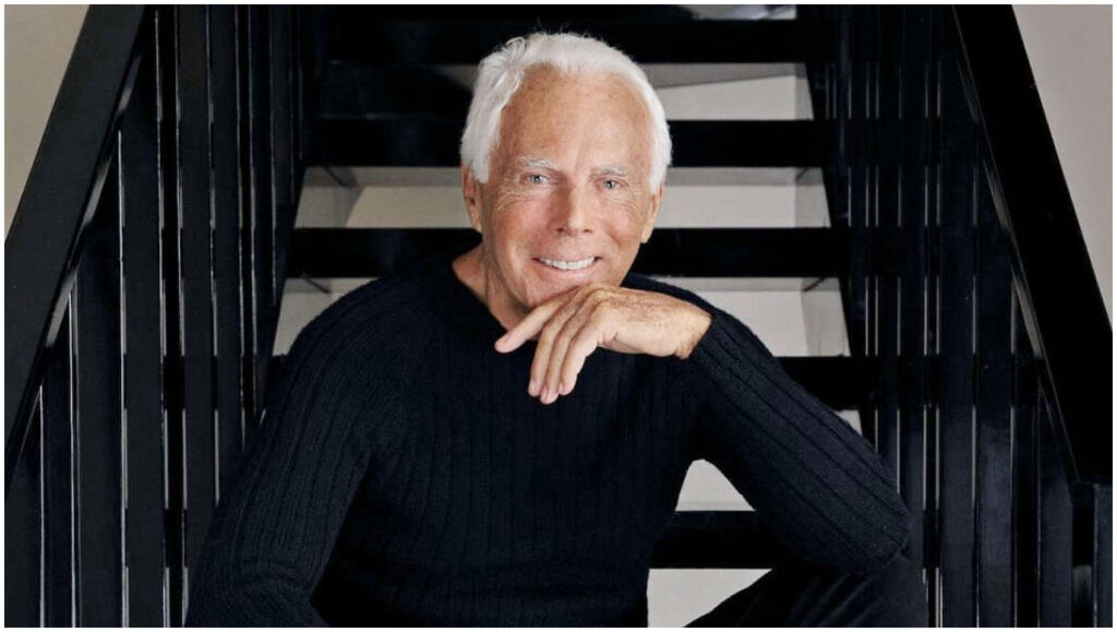 Giorgio Armani, polemiche sul biopic per la scelta della location di girazione