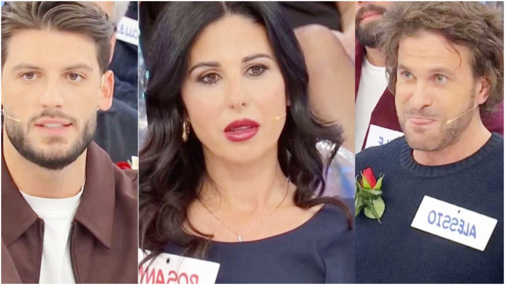Uomini e donne, registrazione 27/01: Alessio e Rosanna si innamorano, Ciro conquista con il suo primo bacio