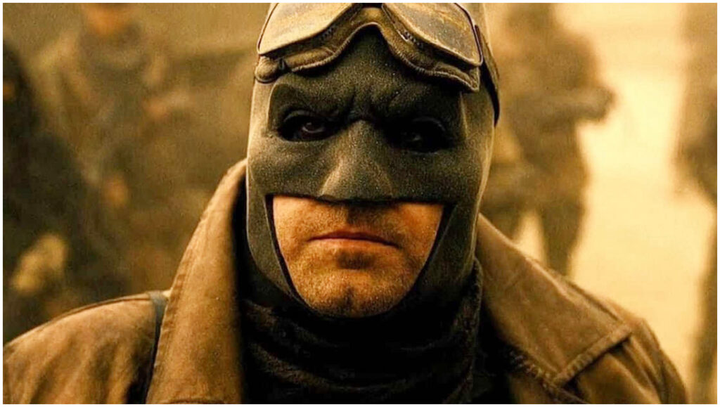 Batman Knightmare di Ben Affleck in una foto di Zack Snyder esprime il concetto di speranza estinta