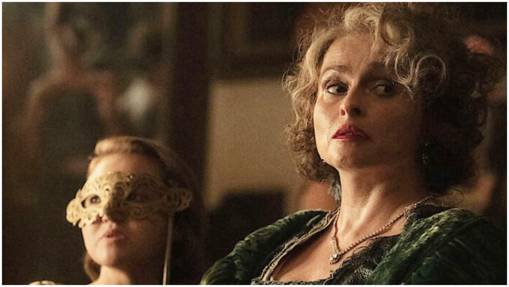 I sette quadranti evoca una celebre saga Netflix grazie all’interpretazione di Helena Bonham Carter