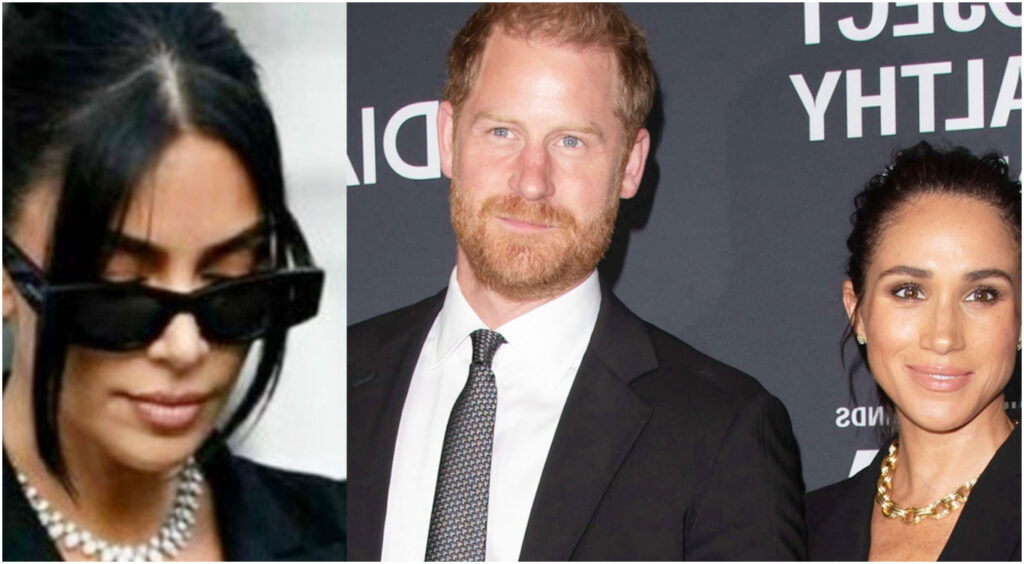 Kim Kardashian svela il mistero delle foto di Meghan e Harry scomparse dopo il compleanno di Kris Jenner