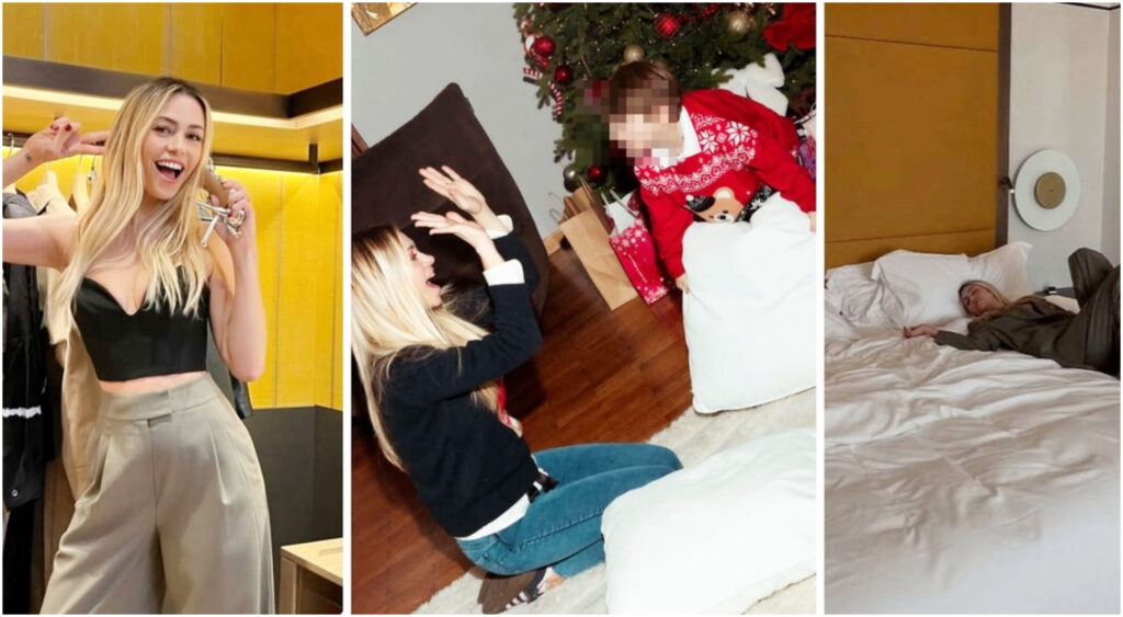 Martina Stella svela la sua raffinata casa a Roma: camera con letto king size e salone elegante