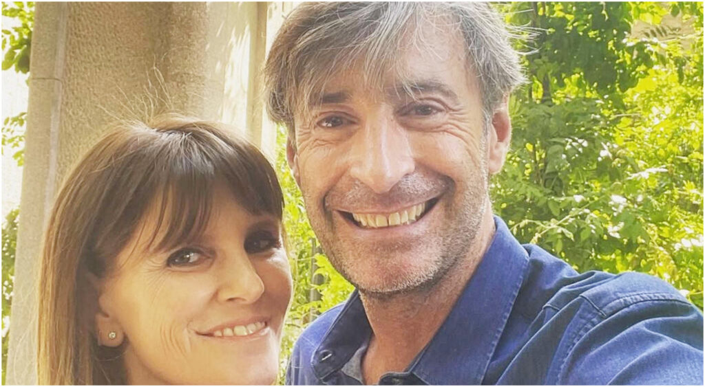 Milo Infante e la moglie ex Miss Padania tra litigi, minacce e il figlio sportivo da crescere.