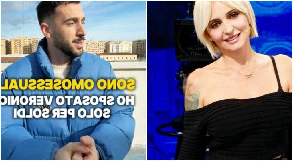 Andreas Muller rivela la sua omosessualità e il matrimonio con Veronica Peparini per interesse finanziario