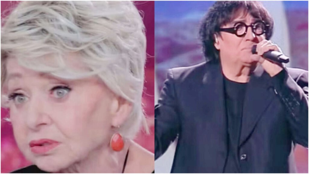 Renato Zero commuove Enrica Bonaccorti con un gesto inaspettato che colpisce il pubblico.